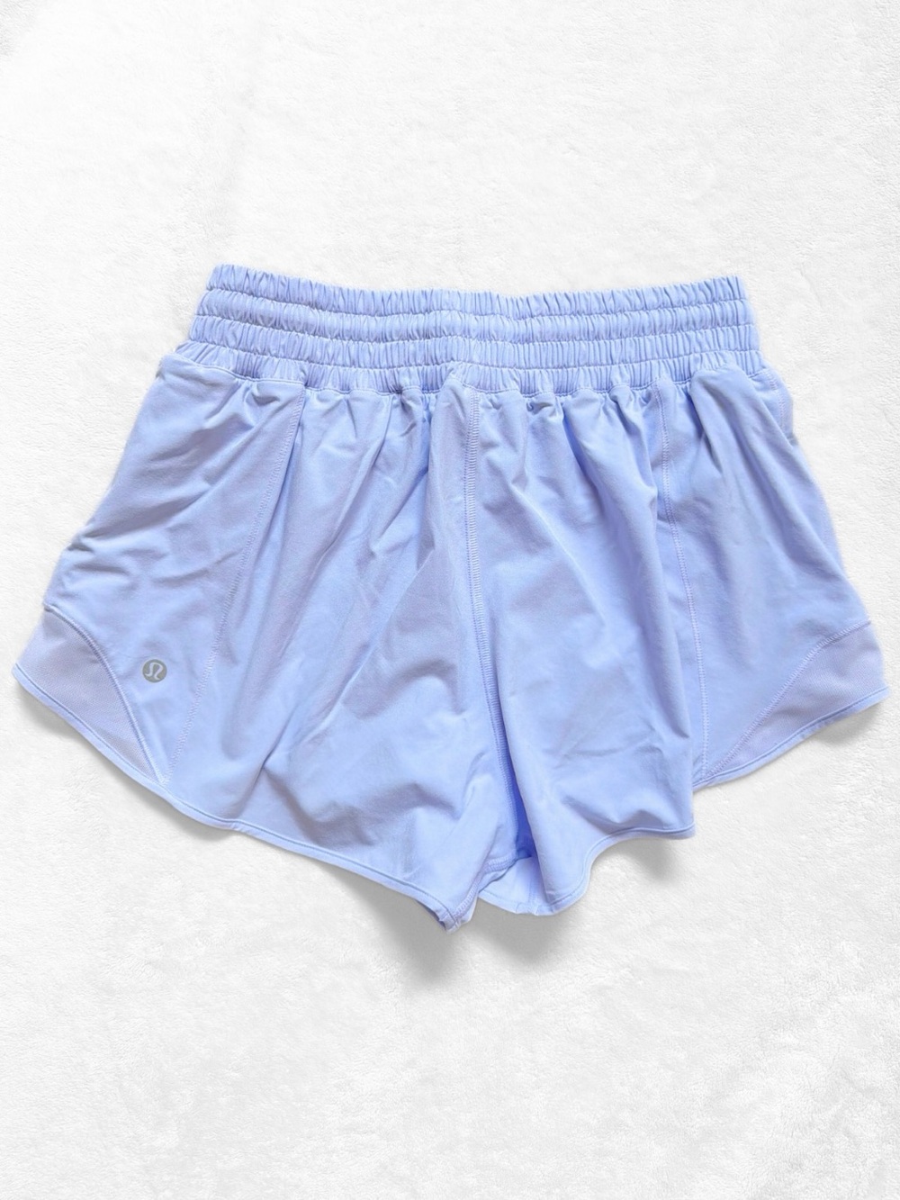 NWT Lululemon Flow Y Bra + Hotty Hot Shorts Set – Serene Blue – Size 6 - Picture 8 of 16